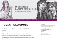 Tablet Screenshot of klarissen.de